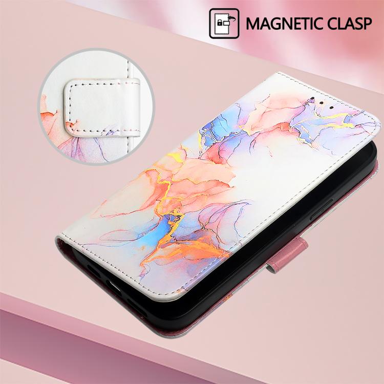 For Google Pixel 10 Pro XL PT003 Marble Pattern Flip Leather Phone Case(Galaxy Marble White) - Google Cases by buy2fix | Online Shopping UK | buy2fix
