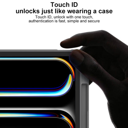 For iPad Pro 11 2025 / 2024 Mutural YASHI Series Tablet Leather Smart Case(Green) by Mutural