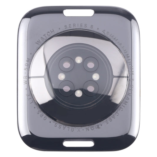 For Apple Watch Series 8 45mm LTE Glass Back Cover With Charging Module by buy2fix