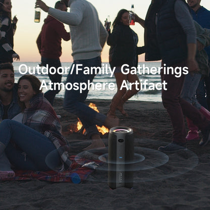 Zealot S51 Pro Shocking Bass Bluetooth Speaker with Colorful Light(Camouflage) - Desktop Speaker by ZEALOT | Online Shopping UK | buy2fix