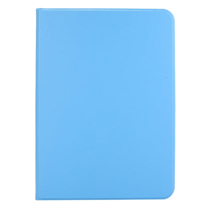 For iPad Air 13 2024 Stretch Voltage Plain Leather Smart Tablet Case(Light Blue) - iPad Air 13 2024 Cases by buy2fix | Online Shopping UK | buy2fix