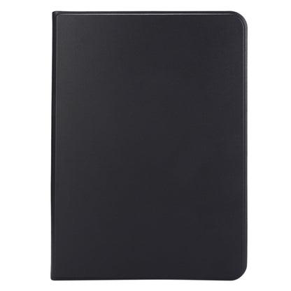 For iPad Air 11 2024 Stretch Voltage Plain Leather Smart Tablet Case(Black) - iPad Air 11 2024 Cases by buy2fix | Online Shopping UK | buy2fix