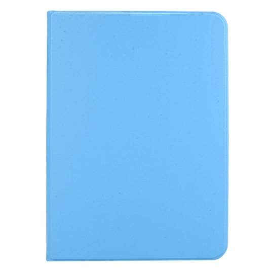 For iPad Air 11 2025 / 2024 Stretch Voltage Plain Leather Smart Tablet Case(Light Blue) by buy2fix