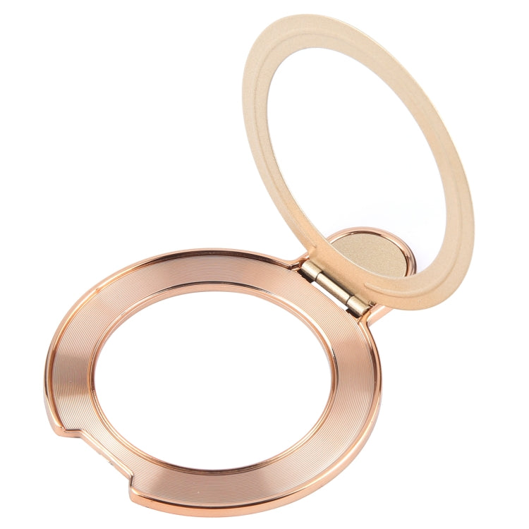 Metal Folding Desktop Phone Bracket(Gold) - Ring Holder by buy2fix | Online Shopping UK | buy2fix