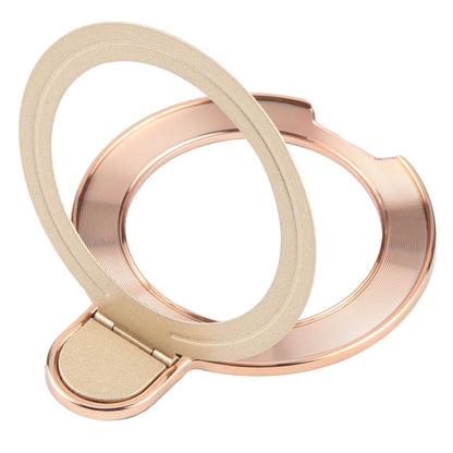 Metal Folding Desktop Phone Bracket(Gold) - Ring Holder by buy2fix | Online Shopping UK | buy2fix