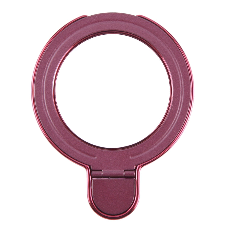 Metal Folding Desktop Phone Bracket(Red) - Ring Holder by buy2fix | Online Shopping UK | buy2fix