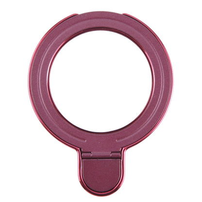 Metal Folding Desktop Phone Bracket(Red) - Ring Holder by buy2fix | Online Shopping UK | buy2fix