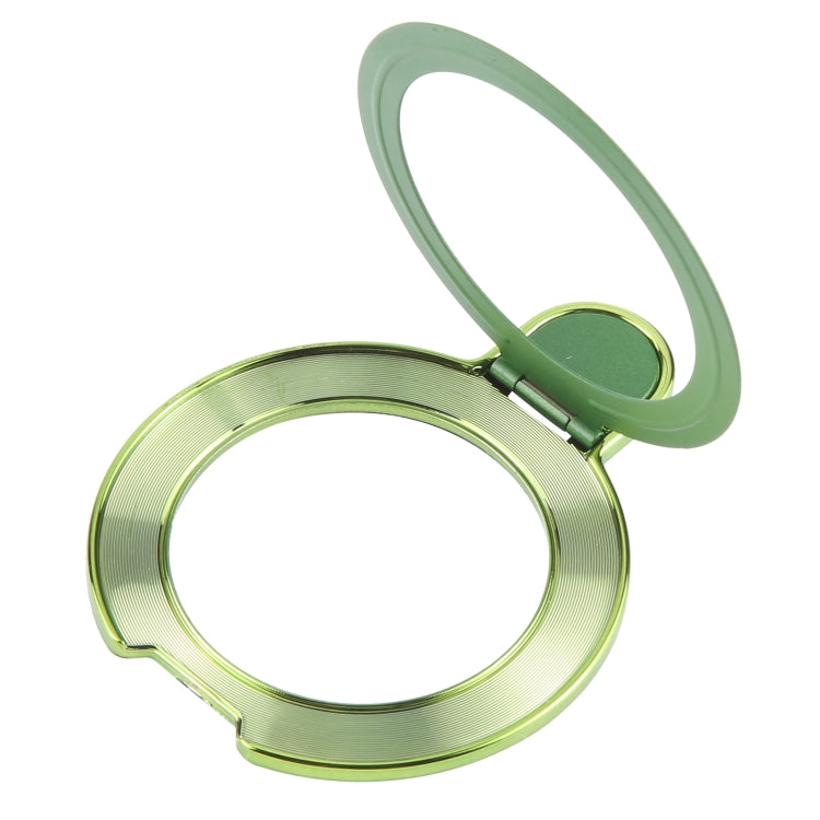 Metal Folding Desktop Phone Bracket(Green) - Ring Holder by buy2fix | Online Shopping UK | buy2fix