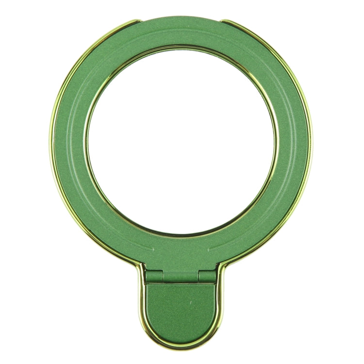 Metal Folding Desktop Phone Bracket(Green) - Ring Holder by buy2fix | Online Shopping UK | buy2fix