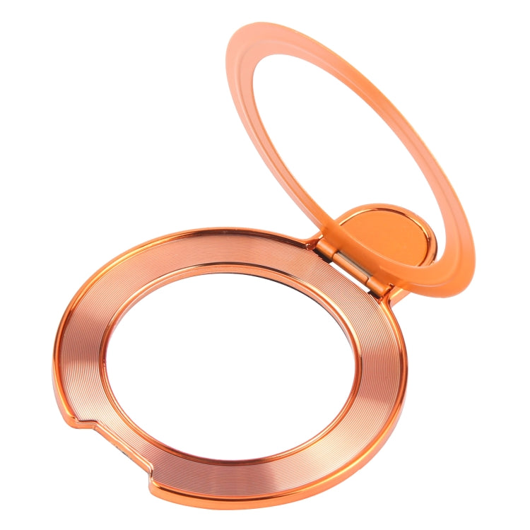 Metal Folding Desktop Phone Bracket(Orange) - Ring Holder by buy2fix | Online Shopping UK | buy2fix