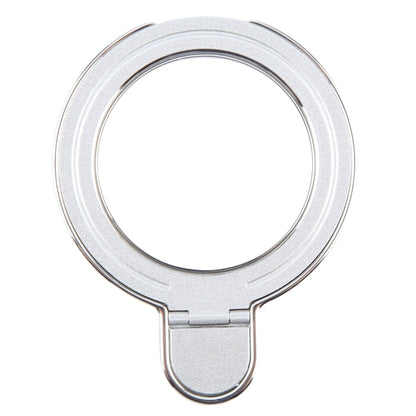 Metal Folding Desktop Phone Bracket(Silver) - Ring Holder by buy2fix | Online Shopping UK | buy2fix