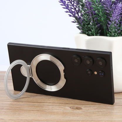 Metal Folding Desktop Phone Bracket(Silver) - Ring Holder by buy2fix | Online Shopping UK | buy2fix