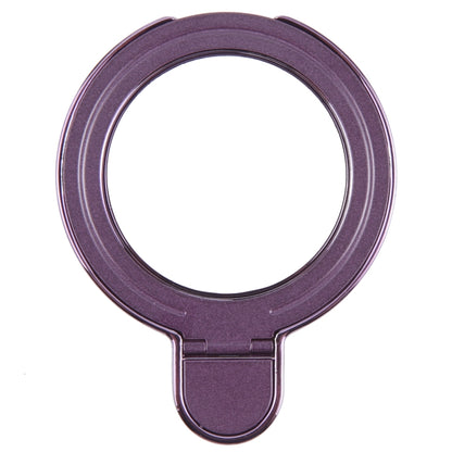 Metal Folding Desktop Phone Bracket(Dark Purple) - Ring Holder by buy2fix | Online Shopping UK | buy2fix