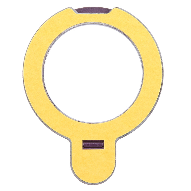 Metal Folding Desktop Phone Bracket(Dark Purple) - Ring Holder by buy2fix | Online Shopping UK | buy2fix