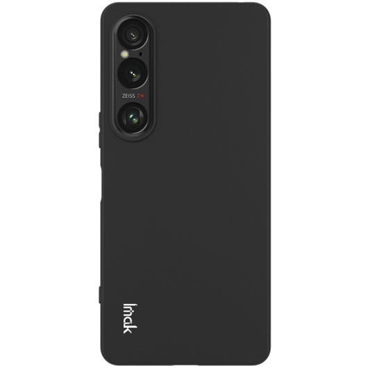 For Sony Xperia 1 VI IMAK UC-3 Series Shockproof Frosted TPU Phone Case(Black) by imak
