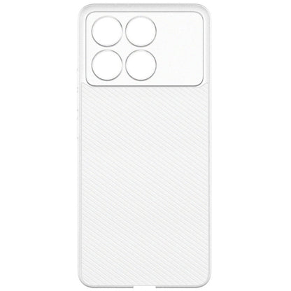 For Xiaomi POCO X6 Pro 5G imak 0.7mm Ultra Thin Ripple Texture Phone Case(Transparent White) - Xiaomi Cases by imak | Online Shopping UK | buy2fix