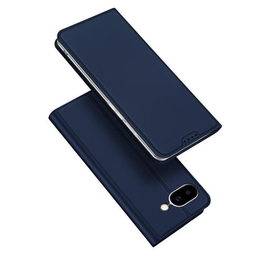 For Google Pixel 9a DUX DUCIS Skin Pro Series Horizontal Flip Phone Leather Case(Blue) - Google Cases by DUX DUCIS | Online Shopping UK | buy2fix