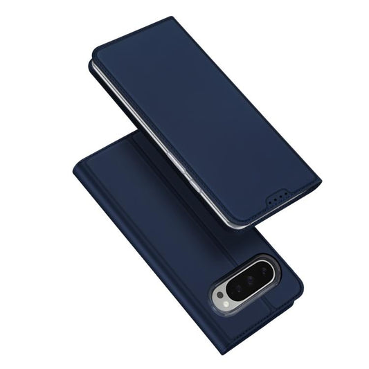 For Google Pixel 10 Pro XL DUX DUCIS Skin Pro Series Horizontal Flip Phone Leather Case(Blue) - Google Cases by DUX DUCIS | Online Shopping UK | buy2fix