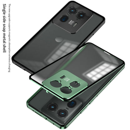 For Motorola Moto X50 Ultra Snap Buckle Metal Frame Frosted Phone Case(Black) - Motorola Cases by buy2fix | Online Shopping UK | buy2fix