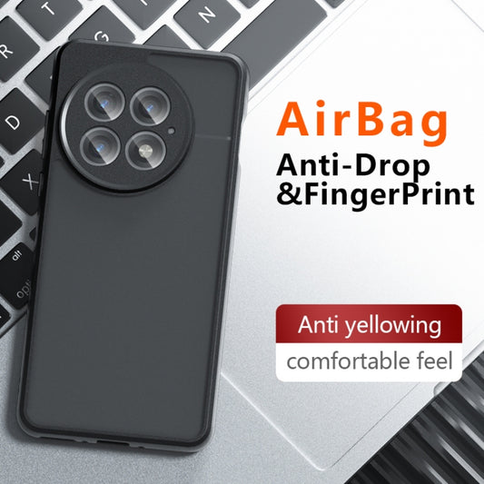 For OnePlus 13 Armor Precise Hole PC Hybrid TPU Phone Case(Transparent) by buy2fix