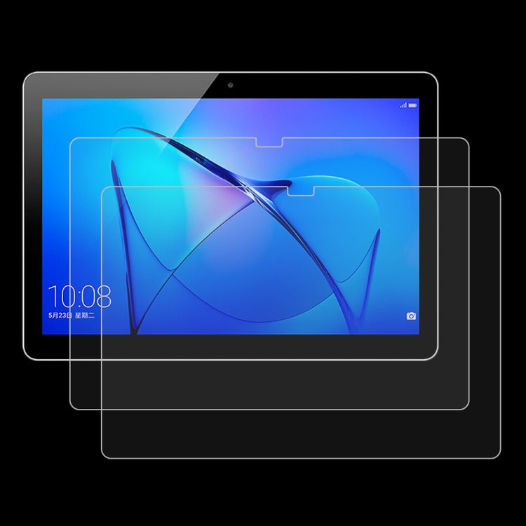 For Huawei Enjoy Tablet 2 / TCL Tab 10 / Tab 10s / Tab 10s 5G 2 PCS 9H HD Explosion-proof Tempered Glass Film - For Huawei MediaPad by buy2fix | Online Shopping UK | buy2fix