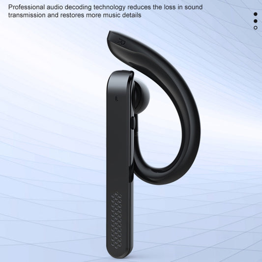 890 Ear-mounted ENC Noise Reduction Wireless Bluetooth Earphone(Black) by buy2fix