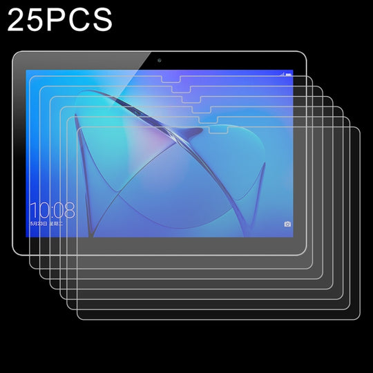 For Huawei Enjoy Tablet 2 / TCL Tab 10 HD 4G / 10 / Tab 10s / Tab 10s 5G 25pcs 9H HD Explosion-proof Tempered Glass Film