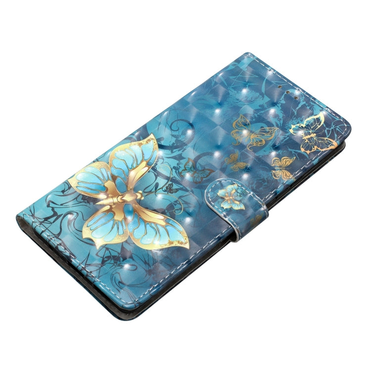 For Motorola Moto G Stylus 5G 2024 3D Pattern Leather Phone Case(3D Butterfly) by buy2fix