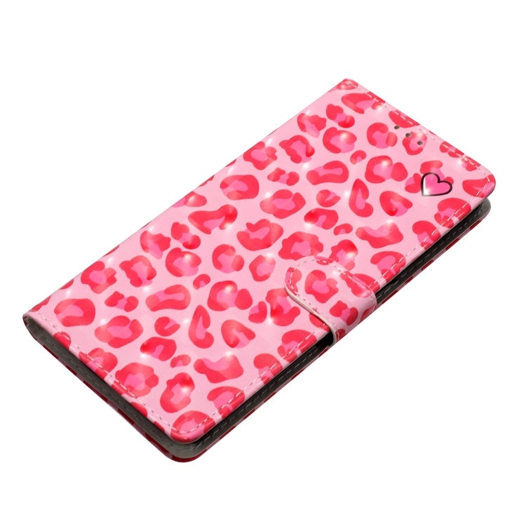For Motorola Moto G Stylus 5G 2024 3D Pattern Leather Phone Case(Pink Leopard Print) by buy2fix