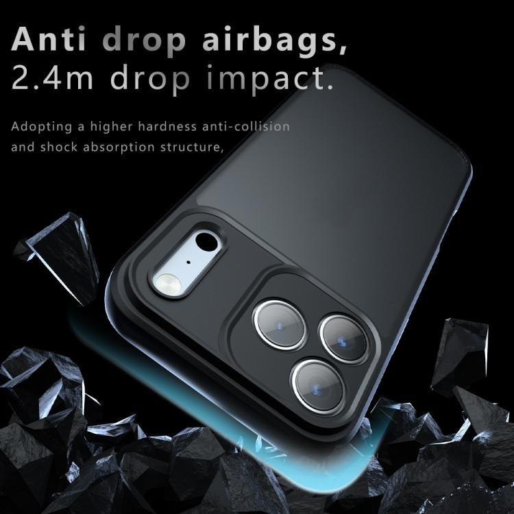 For iPhone Air Armor Precise Hole PC Hybrid TPU Phone Case(Transparent) - iPhone Air Cases by buy2fix | Online Shopping UK | buy2fix