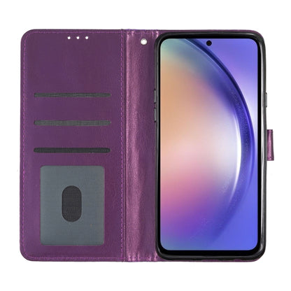 For Google Pixel 9 Pro XL Glitter Powder Flip Leather Phone Case(Purple) by buy2fix