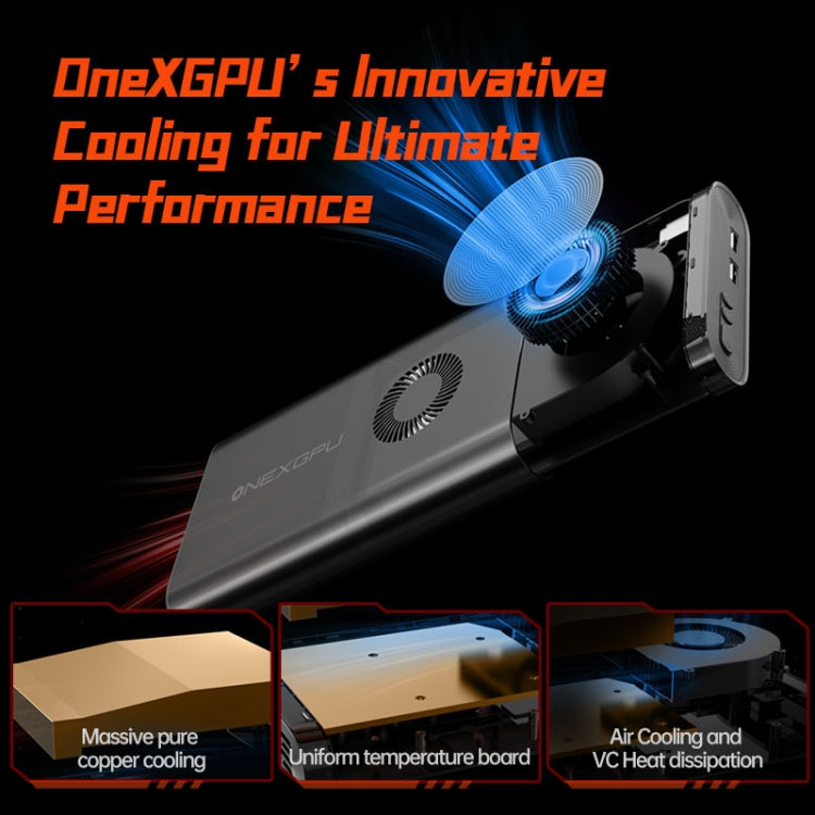 ONE-NETBOOK OneXGPU AMD Radeon RX 7600M XT 8GB Portable Expansion Dock(Black) - USB 3.0 HUB by ONE-NETBOOK | Online Shopping UK | buy2fix