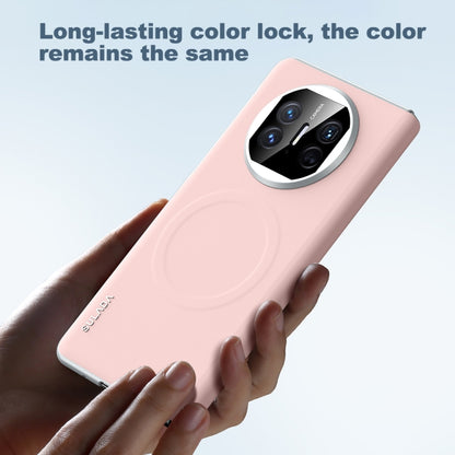 For Huawei Mate X5 SULADA Skin Feel Liquid Leather Shockproof Phone Case(Pink) - Huawei Cases by SULADA | Online Shopping UK | buy2fix