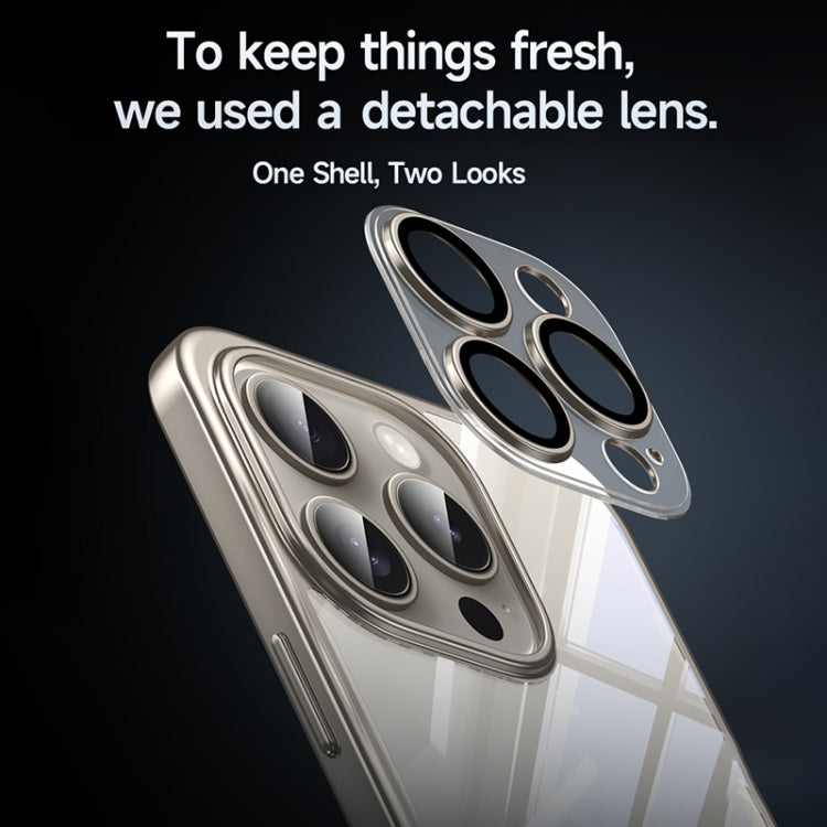 For iPhone 14 Pro Max SULADA Electroplating Frosted PC + TPU Shockproof Phone Case(Gold) - iPhone 14 Pro Max Cases by SULADA | Online Shopping UK | buy2fix