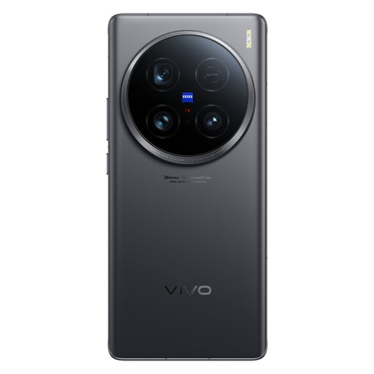 vivo X100 Ultra, 12GB+256GB, Face ID / Fingerprint Identification, 6.78 inch Android 14 OriginOS 4 Snapdragon 8 Gen 3 Octa Core, OTG, NFC, Network: 5G, Support Google Play(Dark Grey) by vivo