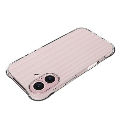 For iPhone 16 Plus Water Ripple Fine Hole TPU Phone Case(Pink) - iPhone 16 Plus Cases by buy2fix | Online Shopping UK | buy2fix