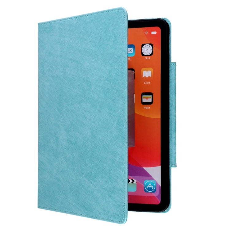 For iPad Air / Air 2 / 9.7 2017 / 2018 Cat Buckle Leather Smart Tablet Case(Sky Blue) - iPad 9.7 (2018) & (2017) Cases by buy2fix | Online Shopping UK | buy2fix