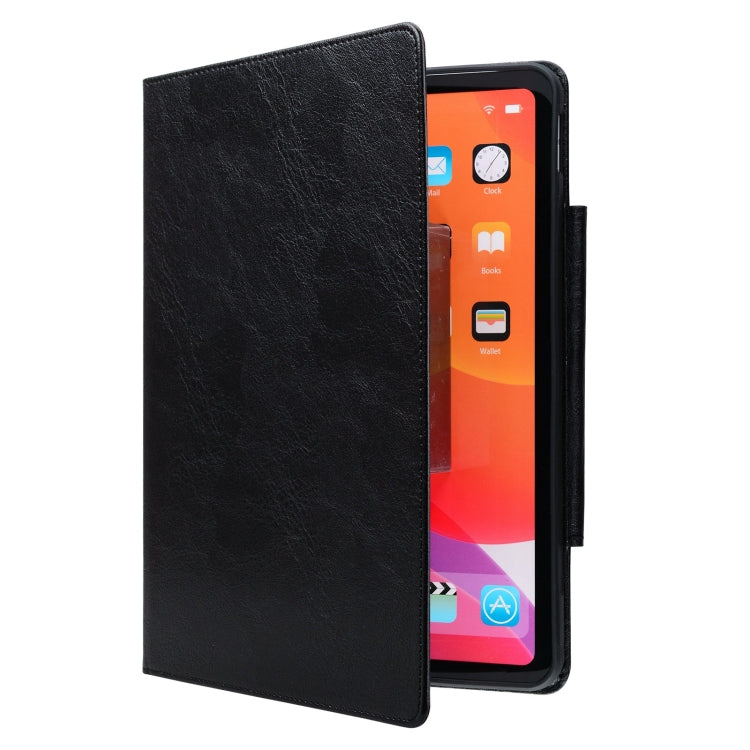 For iPad Air / Air 2 / 9.7 2017 / 2018 Cat Buckle Leather Smart Tablet Case(Black) - iPad 9.7 (2018) & (2017) Cases by buy2fix | Online Shopping UK | buy2fix