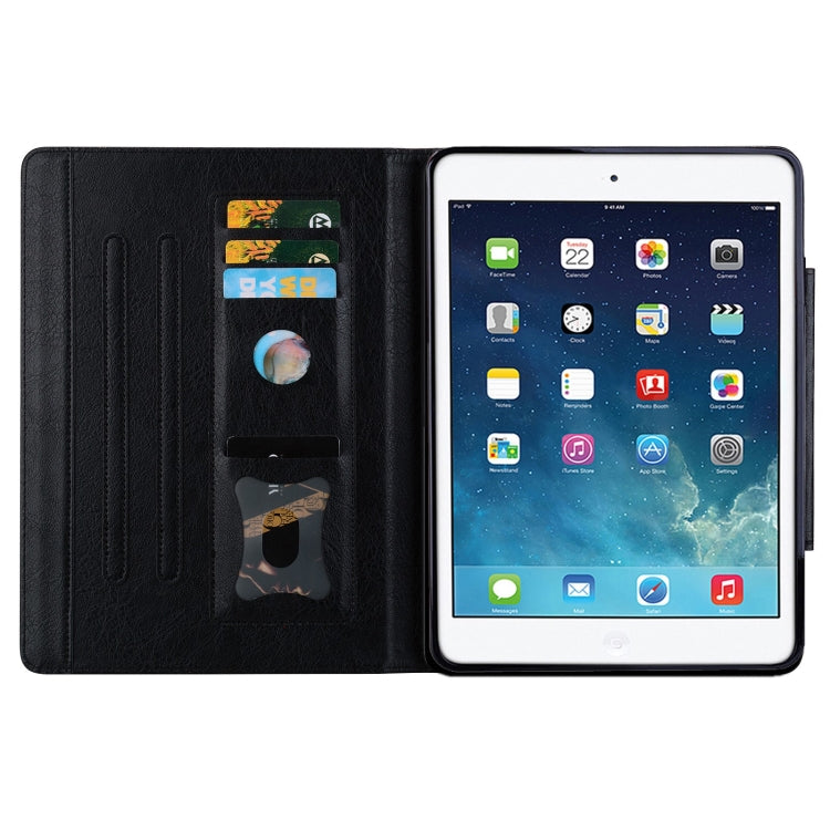 For iPad 10.5 2019 / 2017 / Air 3 Cat Buckle Leather Smart Tablet Case(Black) - iPad Air (2019) Cases by buy2fix | Online Shopping UK | buy2fix
