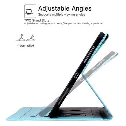 For iPad 2025 / 2022 Cat Buckle Leather Smart Tablet Case(Sky Blue) - iPad 2025 / 2022 Cases by buy2fix | Online Shopping UK | buy2fix