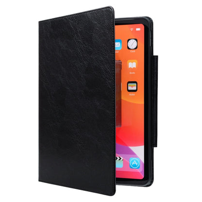 For iPad Pro 11 2022 / 2021 / 2020 / 2018 Cat Buckle Leather Smart Tablet Case(Black) - iPad Pro 11 (2022/2021) Cases by buy2fix | Online Shopping UK | buy2fix