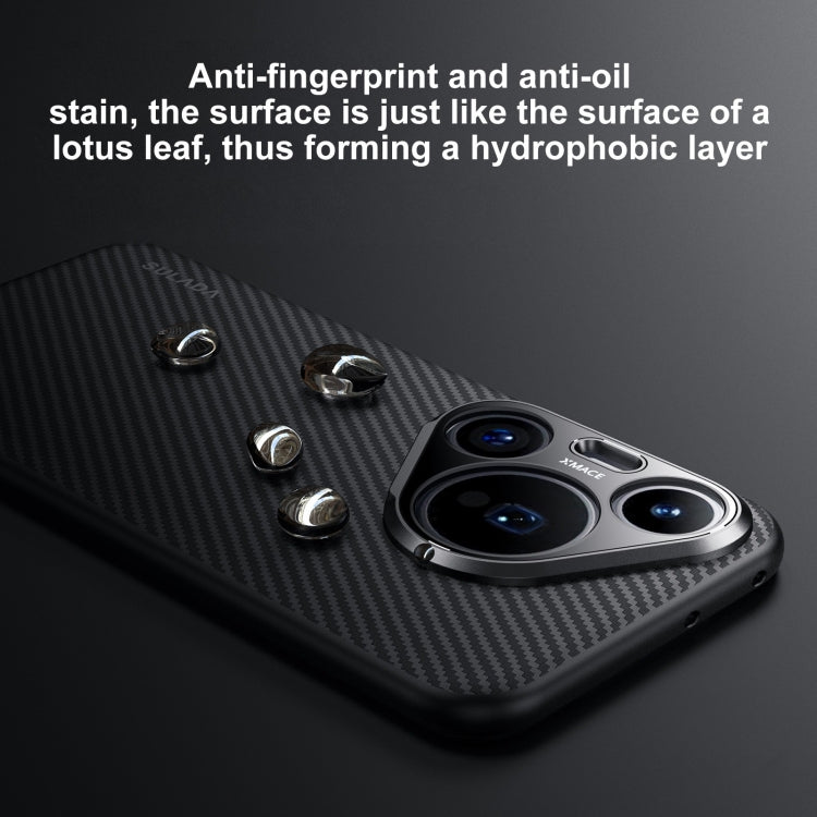 For Huawei Mate 60 SULADA 600D Kevlar Texture PC Shockproof Phone Case(Black) - Huawei Cases by SULADA | Online Shopping UK | buy2fix