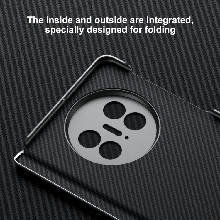 For Huawei Mate X3 SULADA 600D Kevlar Texture PC Shockproof Phone Case(Black) - Huawei Cases by SULADA | Online Shopping UK | buy2fix