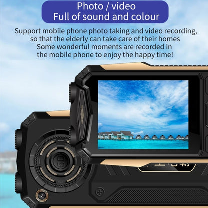 K1+ 4G Elder Rugged Phone, 2.6 inch, 1500mAh Battery, LED Flashlight, Network: 4G, Dual SIM, SOS, Plug:UK Plug(Green) - Others by buy2fix | Online Shopping UK | buy2fix