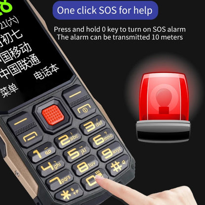 K1+ 4G Elder Rugged Phone, 2.6 inch, 1500mAh Battery, LED Flashlight, Network: 4G, Dual SIM, SOS, Plug:UK Plug(Red) - Others by buy2fix | Online Shopping UK | buy2fix