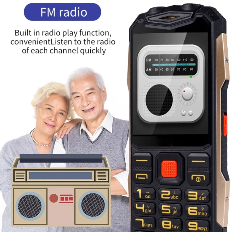 K1+ 4G Elder Rugged Phone, 2.6 inch, 1500mAh Battery, LED Flashlight, Network: 4G, Dual SIM, SOS, Plug:US Plug(Orange) - Others by buy2fix | Online Shopping UK | buy2fix