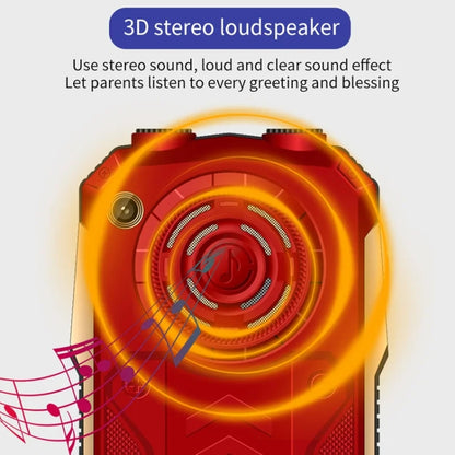 K1+ 4G Elder Rugged Phone, 2.6 inch, 1500mAh Battery, LED Flashlight, Network: 4G, Dual SIM, SOS, Plug:US Plug(Green) - Others by buy2fix | Online Shopping UK | buy2fix