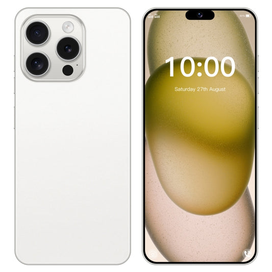 ZPT95 / i15 Pro Max, 2GB+16GB, 6.3 inch Screen, Face Identification, Android 8.1 SC7731 Quad Core, Network: 3G, Dual SIM(White) by buy2fix