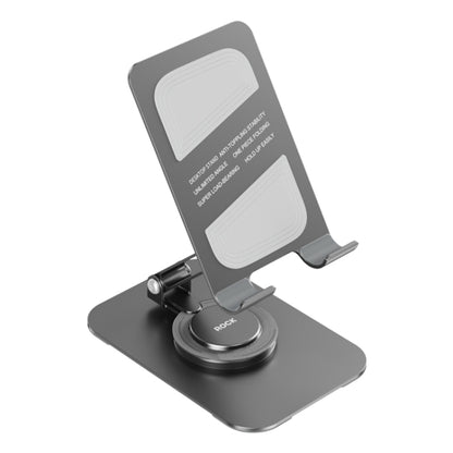 ROCK Desktop Rotating Metal Mobile Phone Holder(Grey) - Desktop Holder by ROCK | Online Shopping UK | buy2fix
