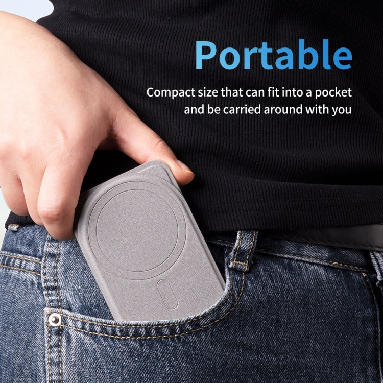 Magnetic Phone Desktop Folding Holder(Round Purple) - Desktop Holder by buy2fix | Online Shopping UK | buy2fix